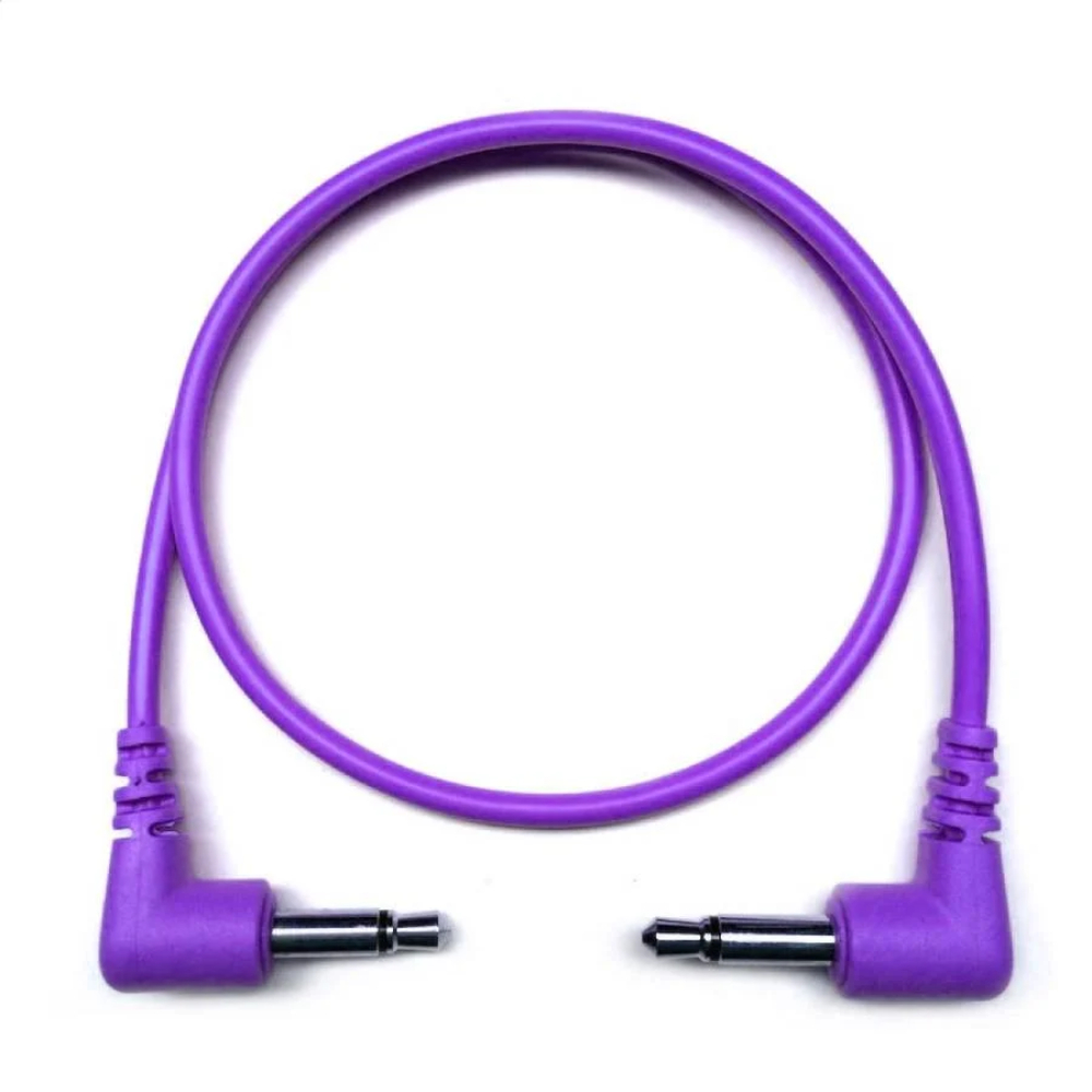 Right Angled Cables 6-Pack (Purple) 5 cm