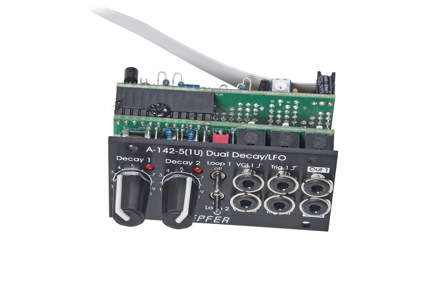 A-142-5v 1U Dual Decay/LFO (Vintage Edition)