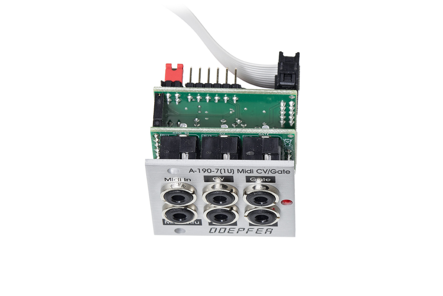A-190-7 1U Micro Midi CV/Gate Interface