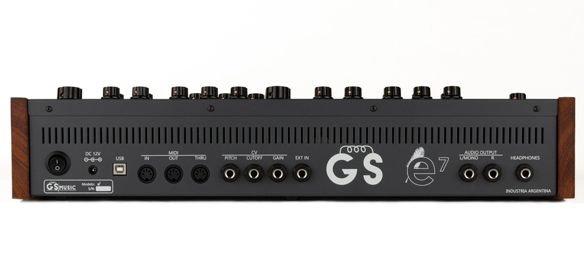 e7 Analog Polyphonic Synthesizer (grey)