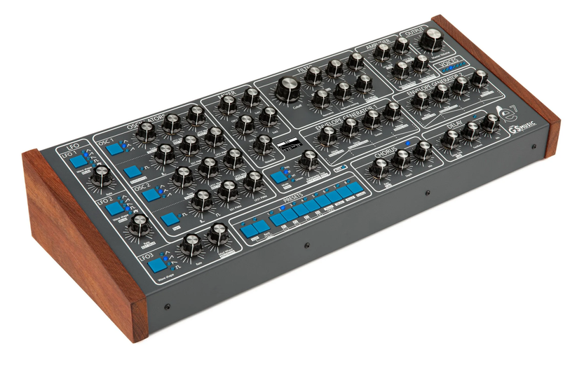 e7 Analog Polyphonic Synthesizer (grey)