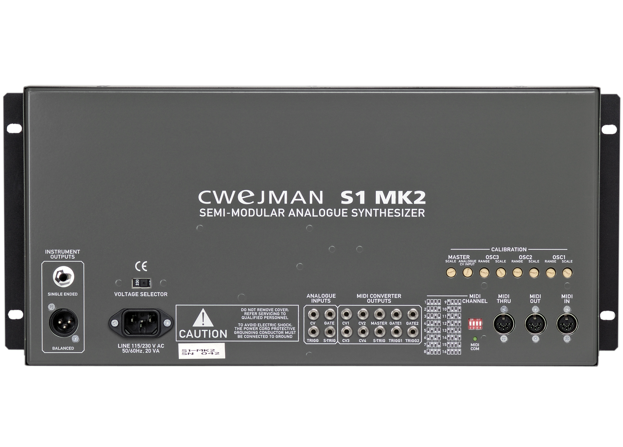 S1 Mk2 Analog Synth (Batteship Grey)