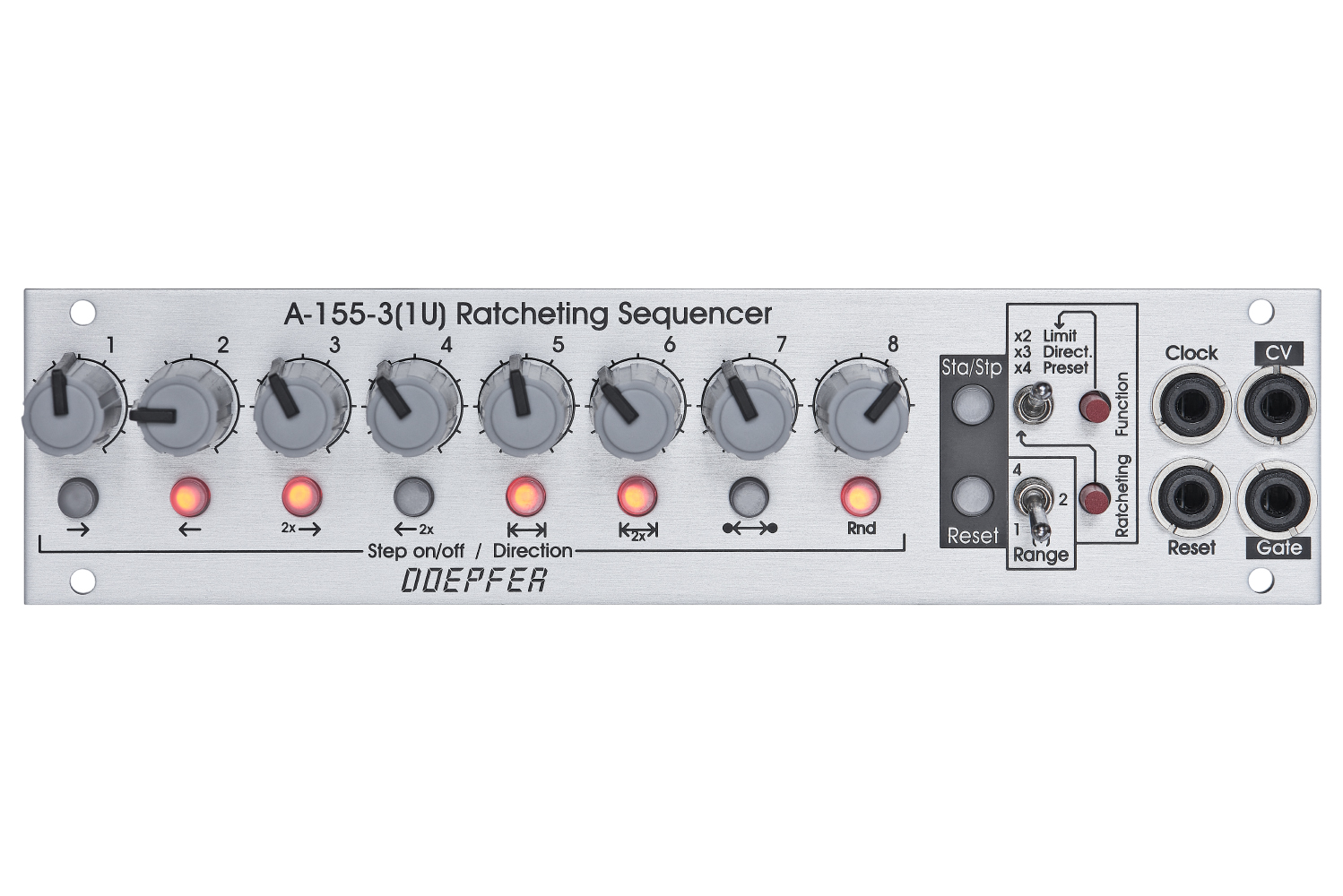 A-155-3 1U Mini Analog Sequencer
