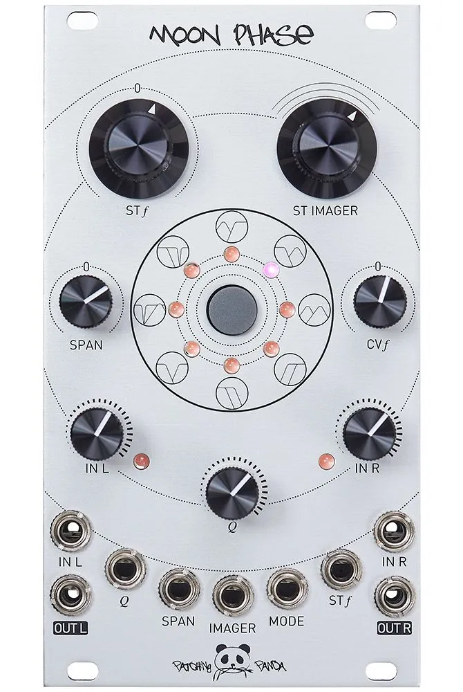 Patching Panda Moon Phase (Silver) - SchneidersLaden Patching Panda Moon Phase (Silver) - SchneidersLaden
