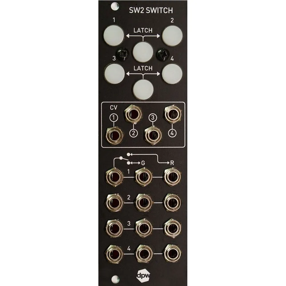 Michigan Synth Works EXP 2.1 F8R/XVI Eurorack Expander (Silber Michigan Synth Works EXP 2.1 F8R/XVI Eurorack Expander (Silber
