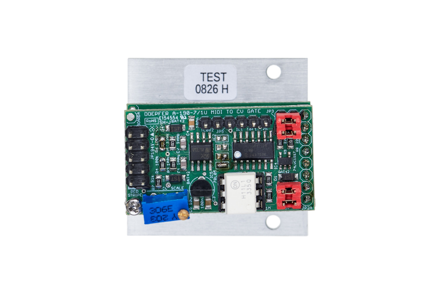 A-190-7 1U Micro Midi CV/Gate Interface