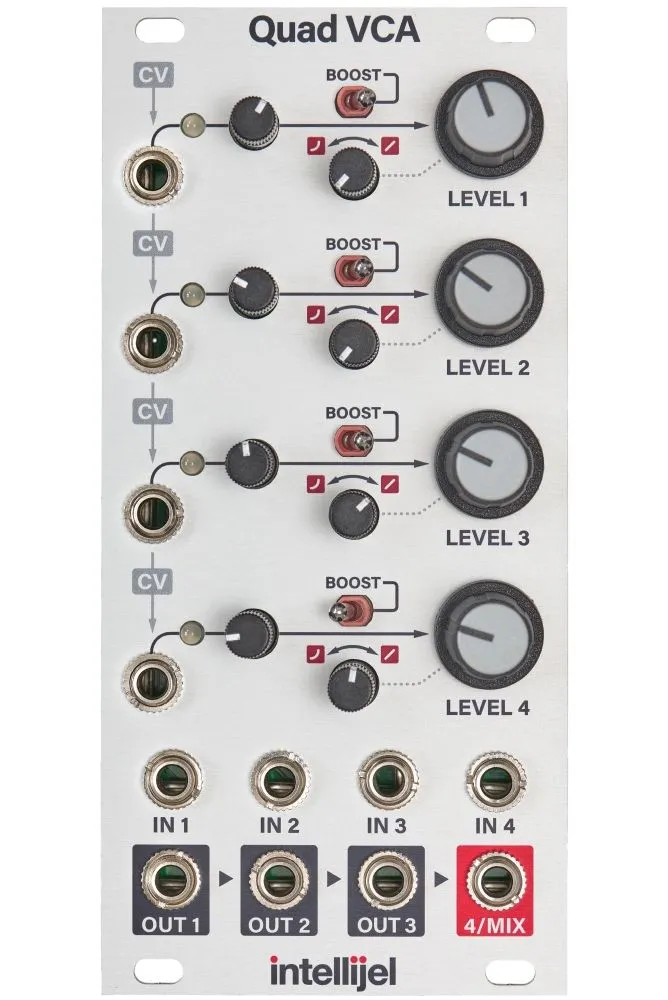 Intellijel Designs Inc. - Quadratt 1U - SchneidersLaden Intellijel Designs Inc. - Quadratt 1U - SchneidersLaden