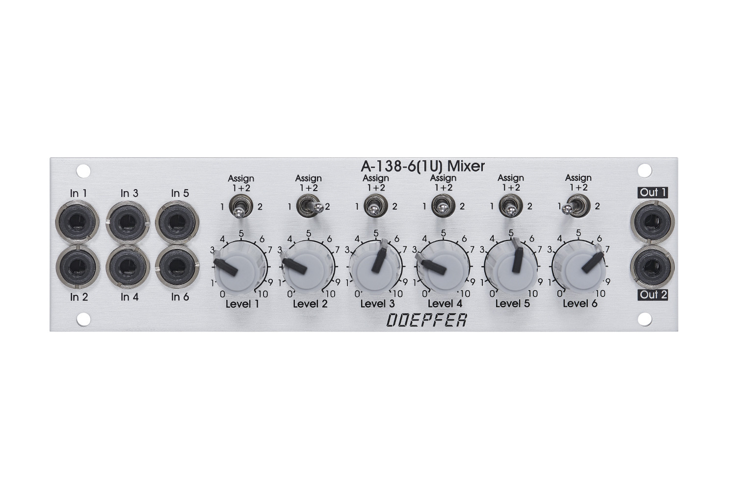 Intellijel Designs Inc. - Stereo Mix 1U - SchneidersLaden