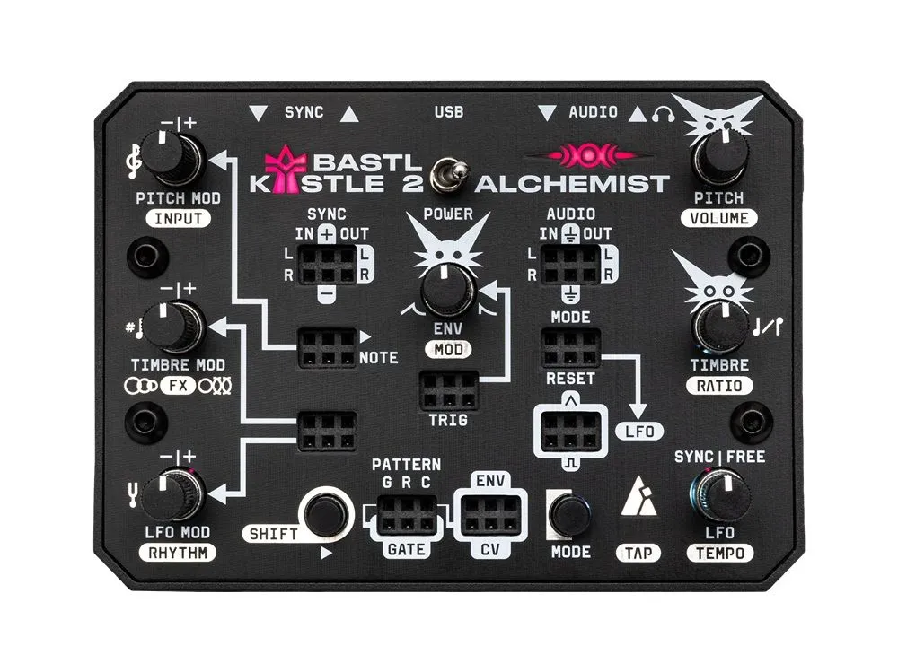 Bastl Instruments - Kastle 2 Wave Bard - SchneidersLaden Bastl Instruments - Kastle 2 Wave Bard - SchneidersLaden